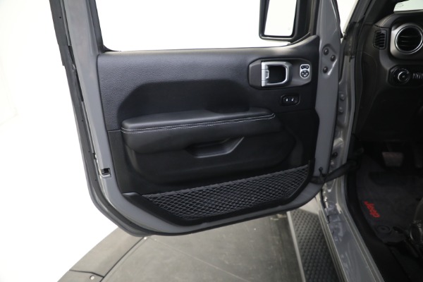 Used 2018 Jeep Wrangler Unlimited Sahara for sale Sold at Miller Motorcars Aston Martin in Greenwich CT 06830 17