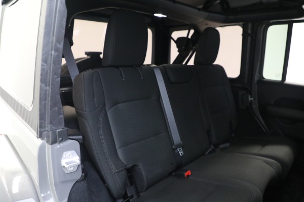 Used 2018 Jeep Wrangler Unlimited Sahara for sale Sold at Miller Motorcars Aston Martin in Greenwich CT 06830 26