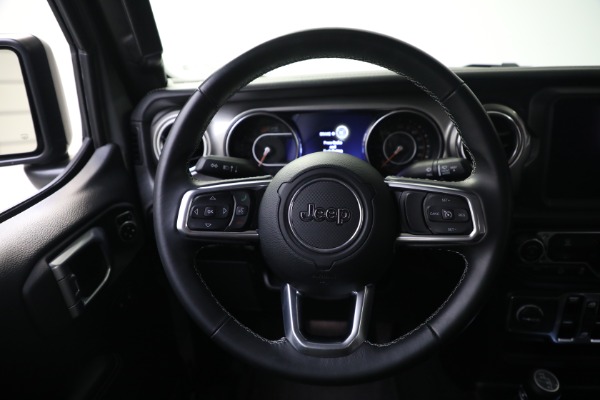 Used 2018 Jeep Wrangler Unlimited Sahara for sale Sold at Miller Motorcars Aston Martin in Greenwich CT 06830 27