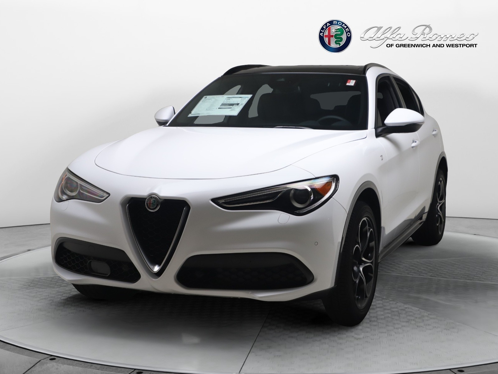 New 2023 Alfa Romeo Stelvio Ti for sale Sold at Miller Motorcars Aston Martin in Greenwich CT 06830 1