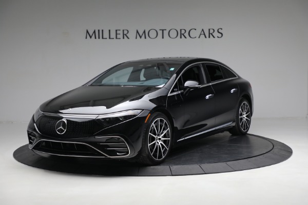 Used 2022 Mercedes-Benz EQS EQS 580 4MATIC for sale Sold at Miller Motorcars Aston Martin in Greenwich CT 06830 2