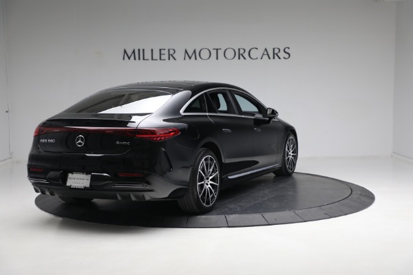 Used 2022 Mercedes-Benz EQS EQS 580 4MATIC for sale Sold at Miller Motorcars Aston Martin in Greenwich CT 06830 7