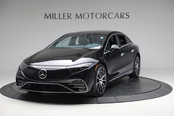 Used 2022 Mercedes-Benz EQS EQS 580 4MATIC for sale Sold at Miller Motorcars Aston Martin in Greenwich CT 06830 1