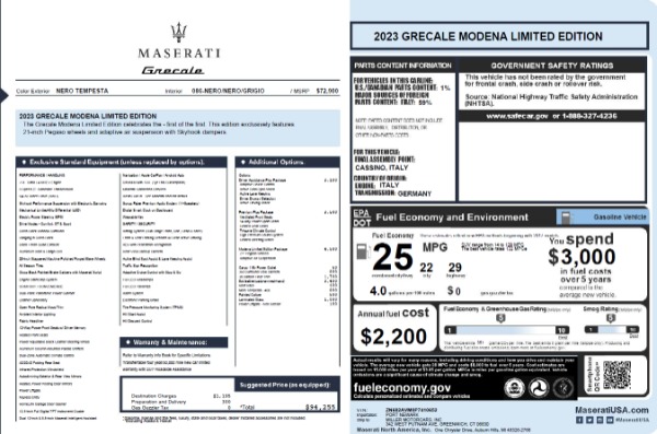 New 2023 Maserati Grecale Modena for sale Sold at Aston Martin of Greenwich in Greenwich CT 06830 19