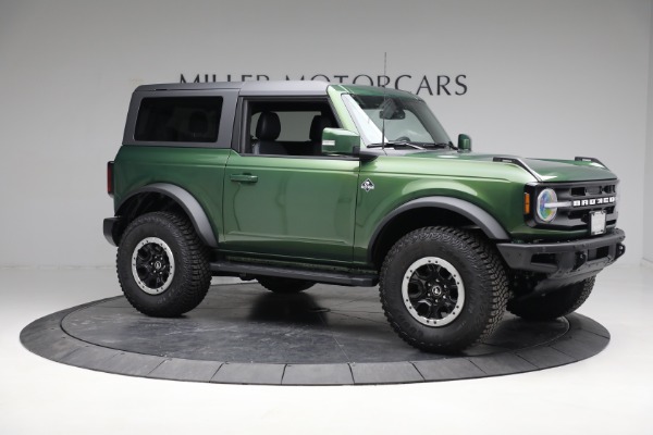 Used 2022 Ford Bronco Outer Banks Advanced for sale Sold at Miller Motorcars Aston Martin in Greenwich CT 06830 10