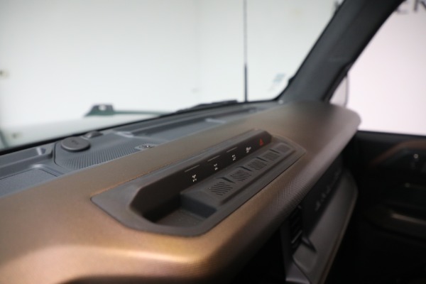 Used 2022 Ford Bronco Outer Banks Advanced for sale Sold at Miller Motorcars Aston Martin in Greenwich CT 06830 15