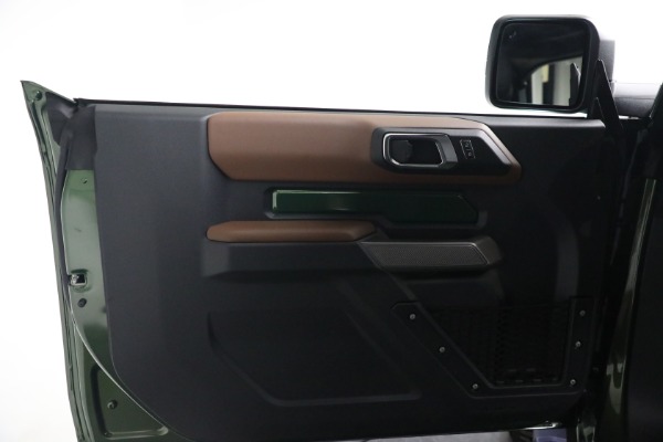 Used 2022 Ford Bronco Outer Banks Advanced for sale Sold at Miller Motorcars Aston Martin in Greenwich CT 06830 20