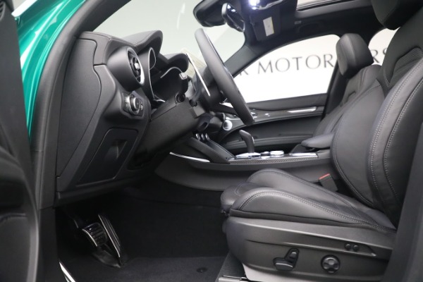 New 2023 Alfa Romeo Stelvio Quadrifoglio for sale Sold at Miller Motorcars Aston Martin in Greenwich CT 06830 14