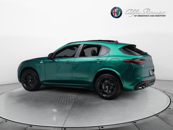 New 2023 Alfa Romeo Stelvio Quadrifoglio for sale Sold at Miller Motorcars Aston Martin in Greenwich CT 06830 4