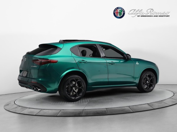 New 2023 Alfa Romeo Stelvio Quadrifoglio for sale Sold at Miller Motorcars Aston Martin in Greenwich CT 06830 8