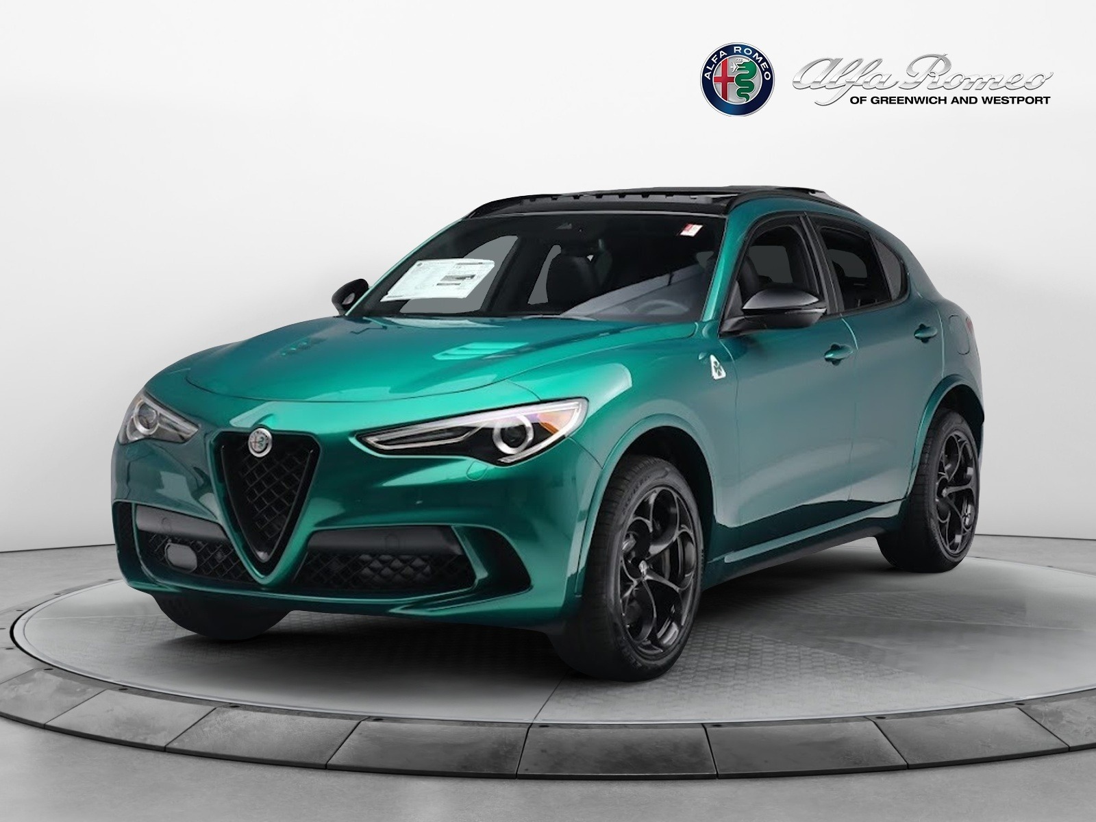 New 2023 Alfa Romeo Stelvio Quadrifoglio for sale Sold at Miller Motorcars Aston Martin in Greenwich CT 06830 1