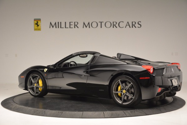 Used 2014 Ferrari 458 Spider for sale Sold at Aston Martin of Greenwich in Greenwich CT 06830 4