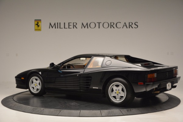 Used 1989 Ferrari Testarossa for sale Sold at Aston Martin of Greenwich in Greenwich CT 06830 4