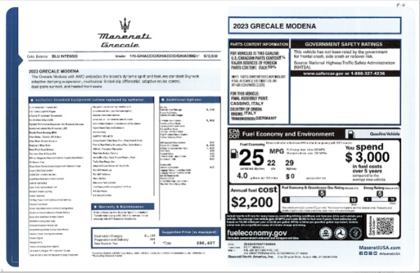 New 2023 Maserati Grecale Modena for sale Sold at Aston Martin of Greenwich in Greenwich CT 06830 24