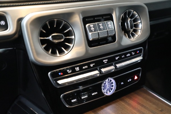 Used 2020 Mercedes-Benz G-Class AMG G 63 for sale $169,900 at Aston Martin of Greenwich in Greenwich CT 06830 21