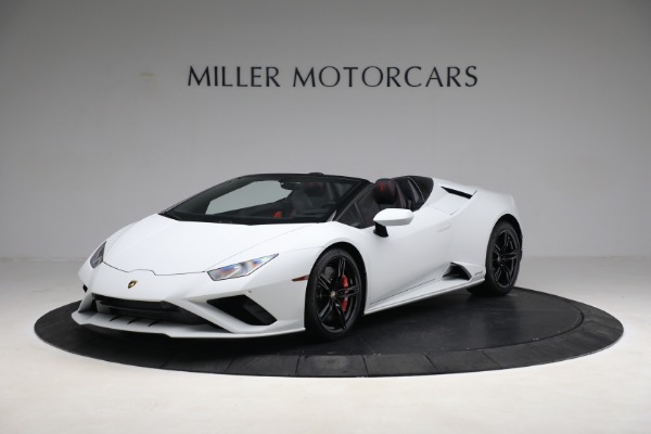 Used 2021 Lamborghini Huracan LP 610-2 EVO Spyder for sale Sold at Aston Martin of Greenwich in Greenwich CT 06830 1