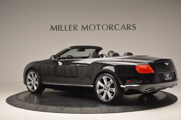 Used 2013 Bentley Continental GTC for sale Sold at Aston Martin of Greenwich in Greenwich CT 06830 5