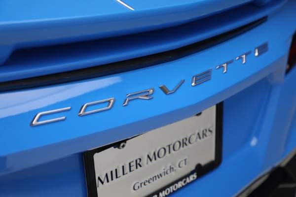 Used 2021 Chevrolet Corvette Stingray for sale Sold at Miller Motorcars Aston Martin in Greenwich CT 06830 27