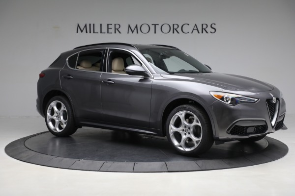 New 2023 Alfa Romeo Stelvio Ti Lusso AWD for sale Sold at Miller Motorcars Aston Martin in Greenwich CT 06830 11