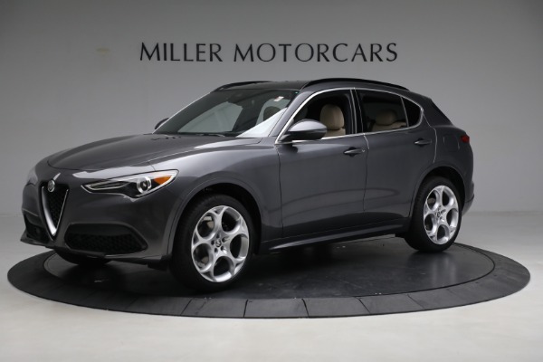 New 2023 Alfa Romeo Stelvio Ti Lusso AWD for sale Sold at Miller Motorcars Aston Martin in Greenwich CT 06830 2