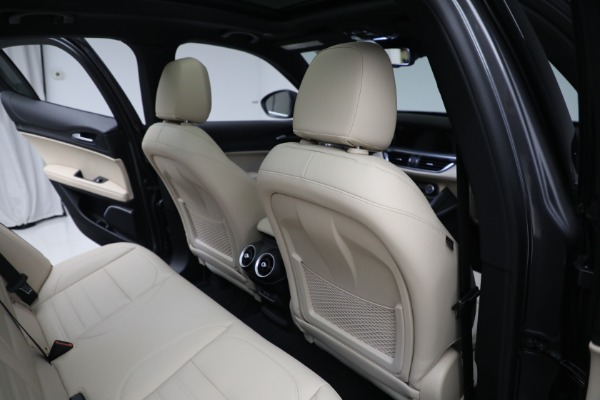 New 2023 Alfa Romeo Stelvio Ti Lusso AWD for sale Sold at Miller Motorcars Aston Martin in Greenwich CT 06830 28