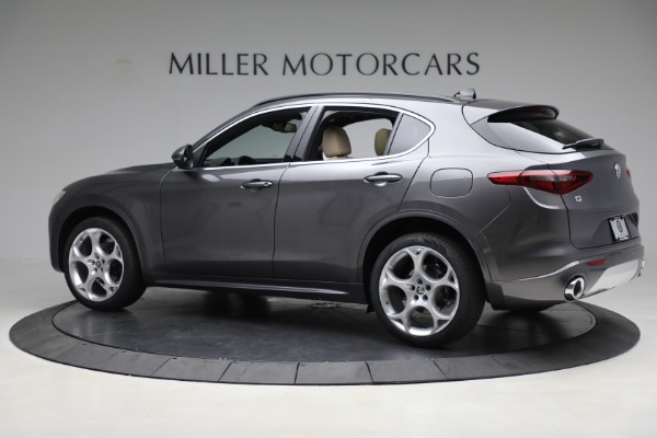 New 2023 Alfa Romeo Stelvio Ti Lusso AWD for sale Sold at Miller Motorcars Aston Martin in Greenwich CT 06830 4