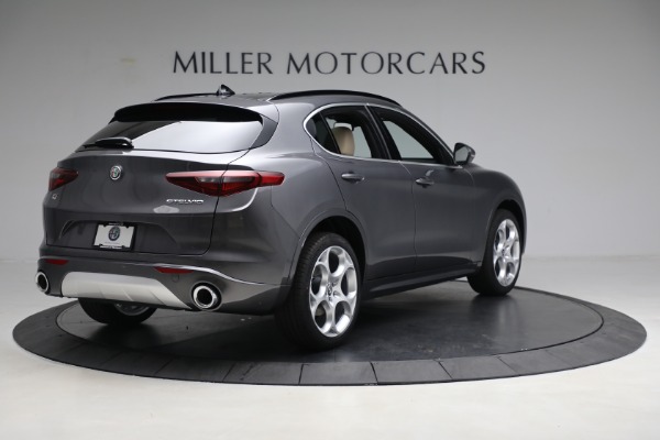New 2023 Alfa Romeo Stelvio Ti Lusso AWD for sale Sold at Miller Motorcars Aston Martin in Greenwich CT 06830 8
