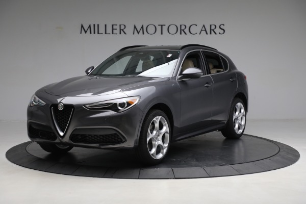 New 2023 Alfa Romeo Stelvio Ti Lusso AWD for sale Sold at Miller Motorcars Aston Martin in Greenwich CT 06830 1