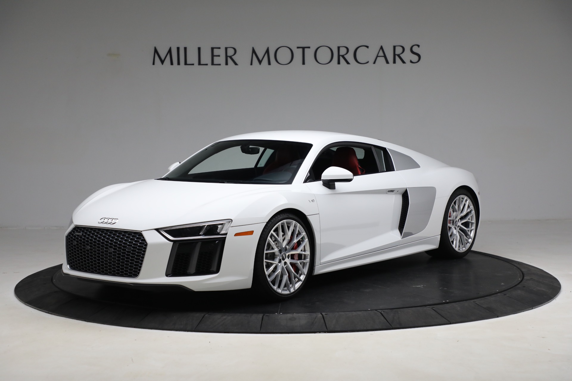 Used 2017 Audi R8 5.2 quattro V10 for sale Sold at Miller Motorcars Aston Martin in Greenwich CT 06830 1