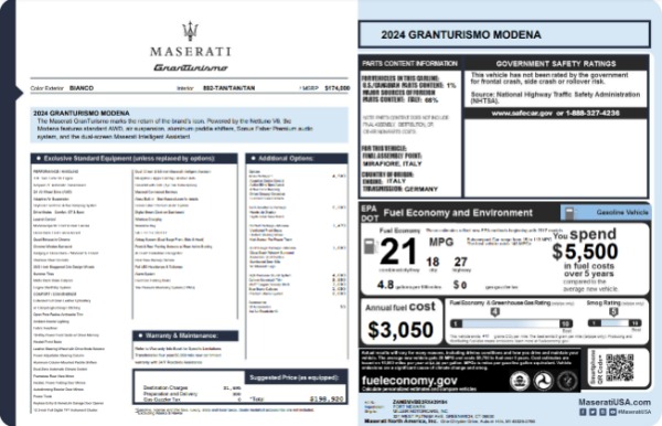 New 2024 Maserati GranTurismo Modena for sale Sold at Miller Motorcars Aston Martin in Greenwich CT 06830 21