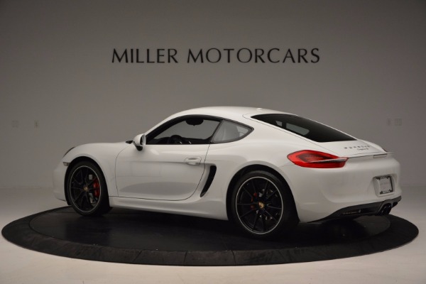 Used 2014 Porsche Cayman S for sale Sold at Aston Martin of Greenwich in Greenwich CT 06830 4