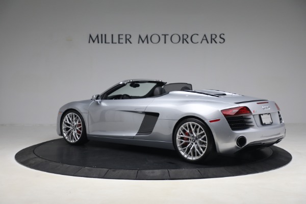 Used 2015 Audi R8 4.2 quattro Spyder for sale $149,900 at Aston Martin of Greenwich in Greenwich CT 06830 4