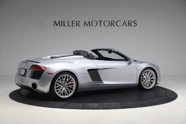 Used 2015 Audi R8 4.2 quattro Spyder for sale $149,900 at Aston Martin of Greenwich in Greenwich CT 06830 7