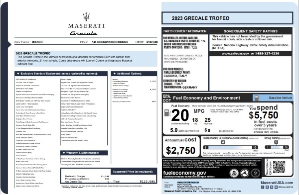 Used 2023 Maserati Grecale Trofeo for sale Sold at Aston Martin of Greenwich in Greenwich CT 06830 27