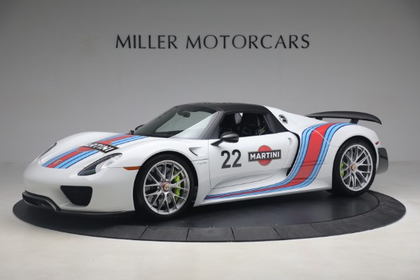 Used 2015 Porsche 918 Spyder for sale Call for price at Aston Martin of Greenwich in Greenwich CT 06830 13