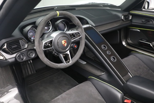Used 2015 Porsche 918 Spyder for sale Call for price at Aston Martin of Greenwich in Greenwich CT 06830 19