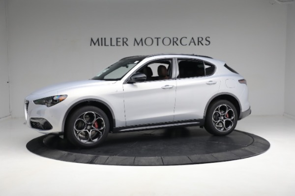 New 2024 Alfa Romeo Stelvio Ti for sale Sold at Miller Motorcars Aston Martin in Greenwich CT 06830 3