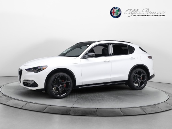 New 2024 Alfa Romeo Stelvio Veloce for sale $57,795 at Aston Martin of Greenwich in Greenwich CT 06830 1