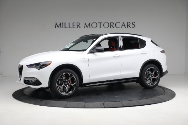 New 2024 Alfa Romeo Stelvio Veloce for sale Sold at Miller Motorcars Aston Martin in Greenwich CT 06830 3