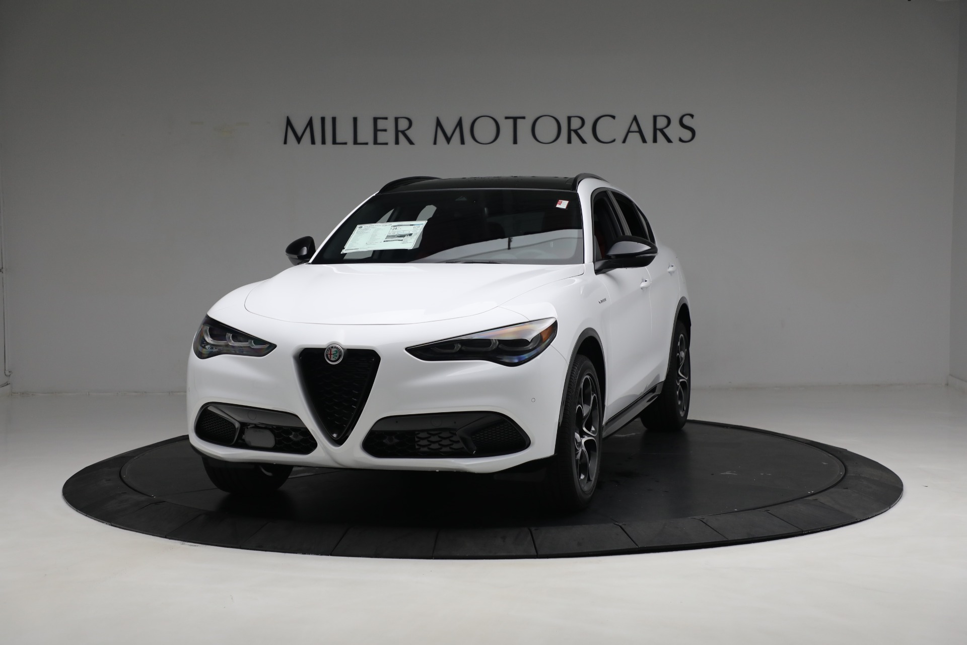 New 2024 Alfa Romeo Stelvio Veloce for sale Sold at Miller Motorcars Aston Martin in Greenwich CT 06830 1