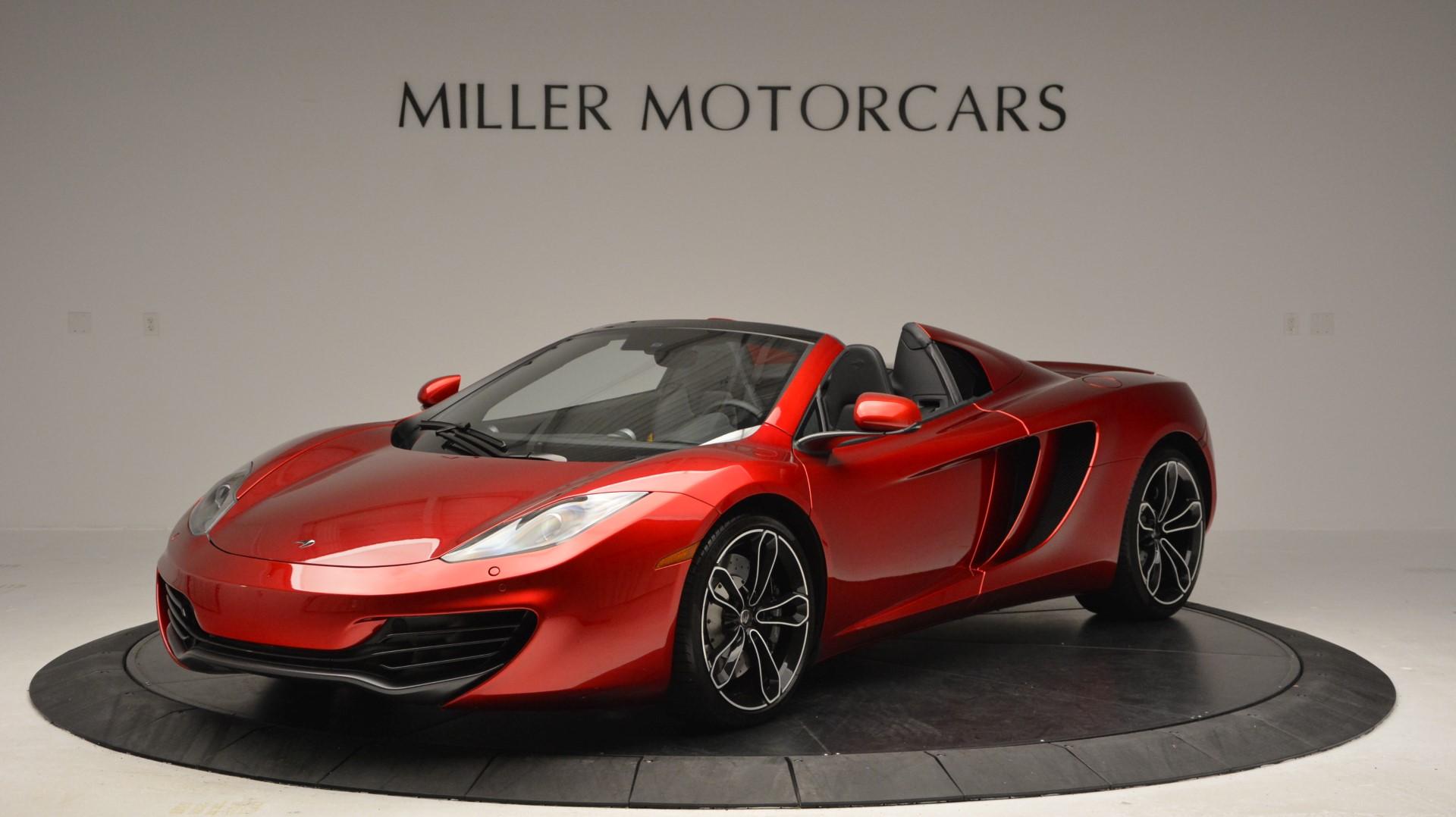Used 2013 McLaren 12C Spider for sale Sold at Aston Martin of Greenwich in Greenwich CT 06830 1