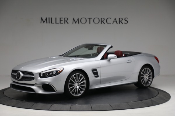 Used 2017 Mercedes-Benz SL-Class SL 450 for sale $62,900 at Aston Martin of Greenwich in Greenwich CT 06830 2