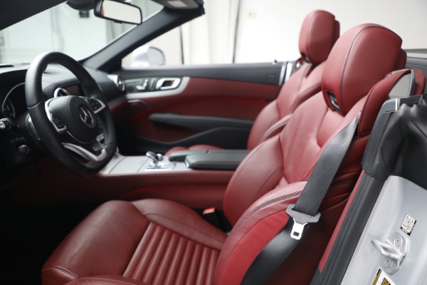 Used 2017 Mercedes-Benz SL-Class SL 450 for sale $62,900 at Aston Martin of Greenwich in Greenwich CT 06830 28