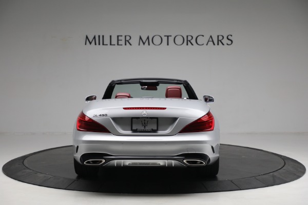 Used 2017 Mercedes-Benz SL-Class SL 450 for sale $62,900 at Aston Martin of Greenwich in Greenwich CT 06830 7