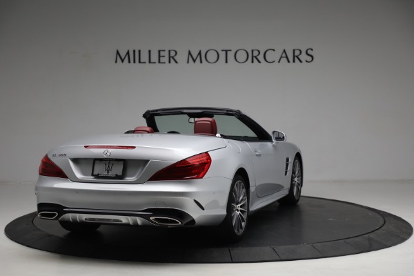 Used 2017 Mercedes-Benz SL-Class SL 450 for sale $62,900 at Aston Martin of Greenwich in Greenwich CT 06830 8