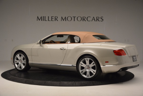 Used 2013 Bentley Continental GTC V8 for sale Sold at Aston Martin of Greenwich in Greenwich CT 06830 17