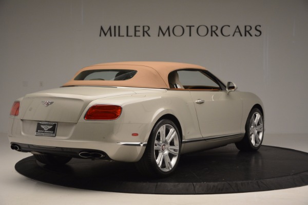 Used 2013 Bentley Continental GTC V8 for sale Sold at Aston Martin of Greenwich in Greenwich CT 06830 20