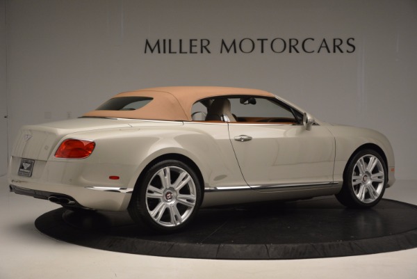 Used 2013 Bentley Continental GTC V8 for sale Sold at Aston Martin of Greenwich in Greenwich CT 06830 21