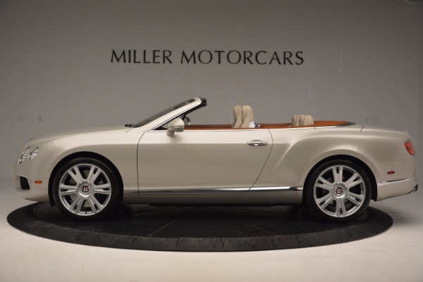 Used 2013 Bentley Continental GTC V8 for sale Sold at Aston Martin of Greenwich in Greenwich CT 06830 3