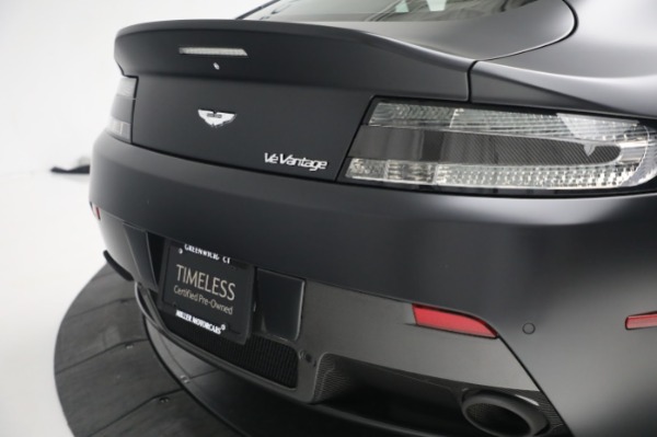Used 2012 Aston Martin V12 Vantage Carbon Black for sale Sold at Miller Motorcars Aston Martin in Greenwich CT 06830 28